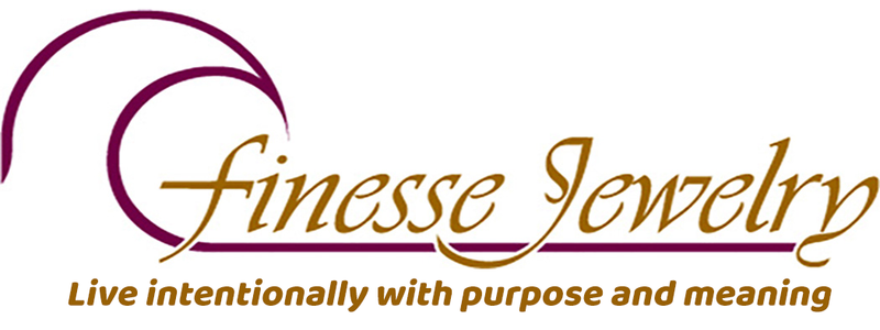 Finesse Jewelry uses quality semi-precious stones in most of its designs. Silver is the primary medium but also gold. Most are handmade. Teach stone properties