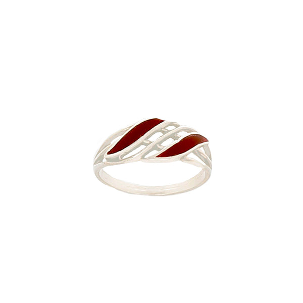Carnelian Ring set in Sterling Silver - Finesse Jewelry